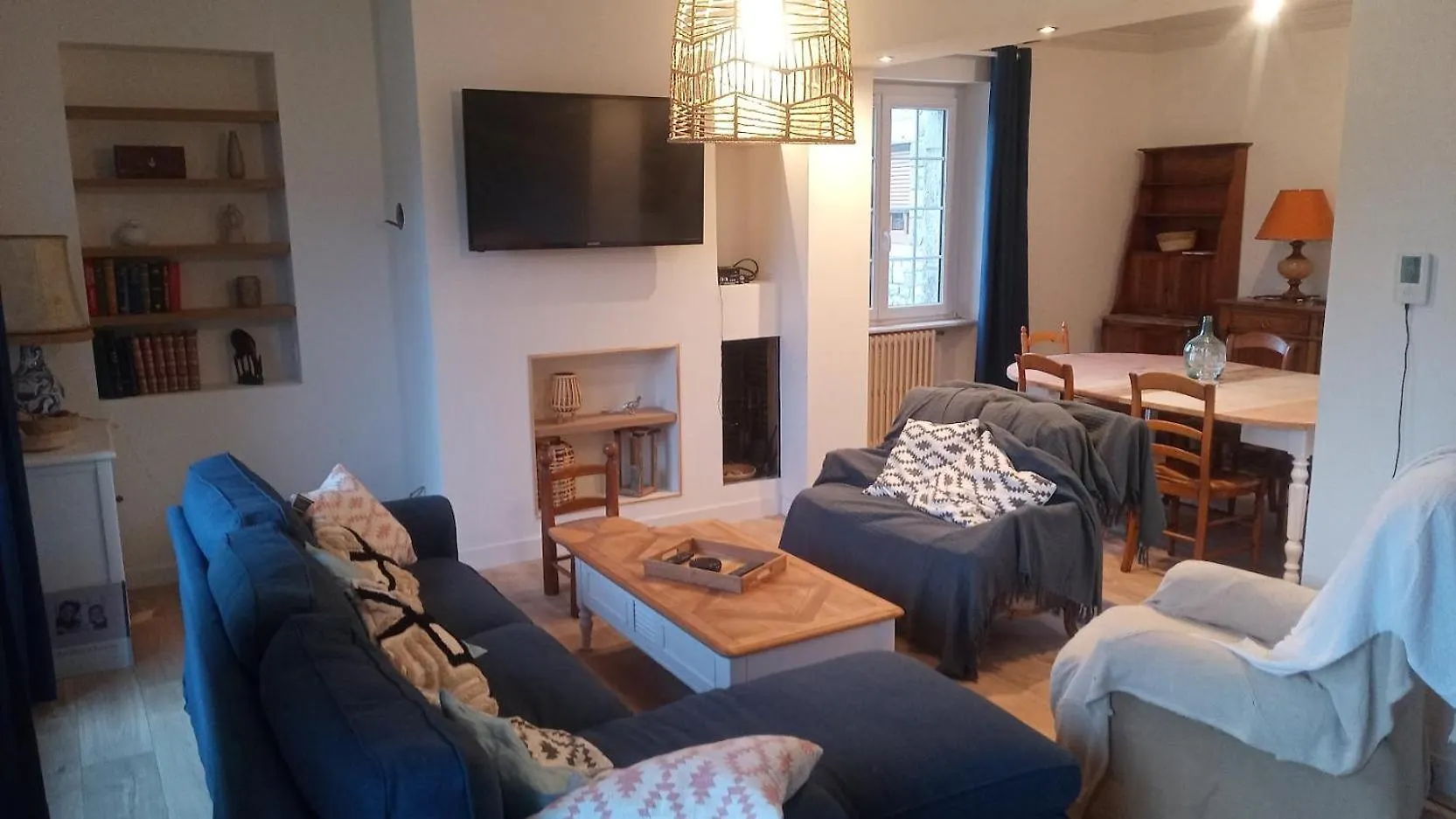 Tatil Evi Ploubalay Chambres Cuisine Sejour Fransa